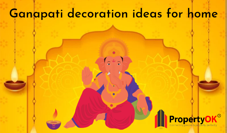 Ganapati home decoration ideas