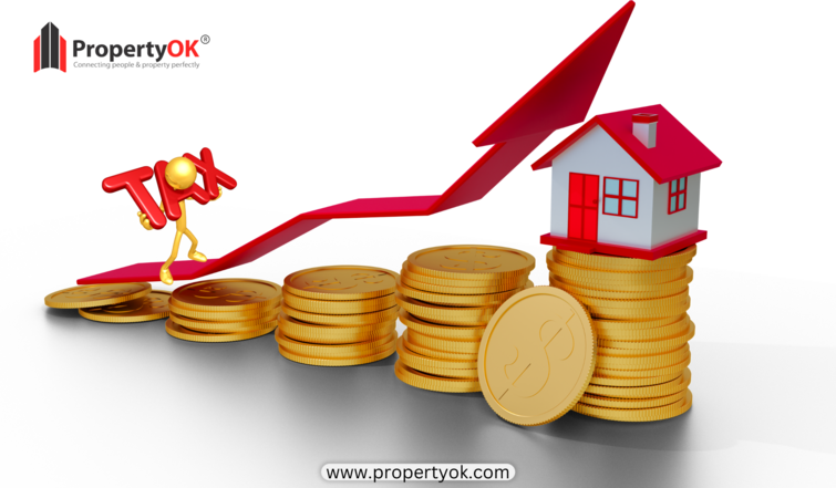 Paying property tax Thane