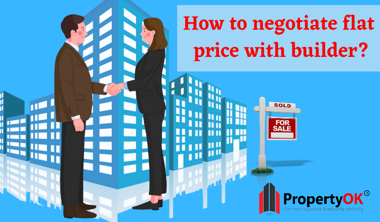 How to negotiate flat price with builder