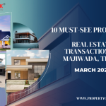 REAL ESTATE TRANSACTIONS IN MAJIWADA, THANE - MARCH 2023