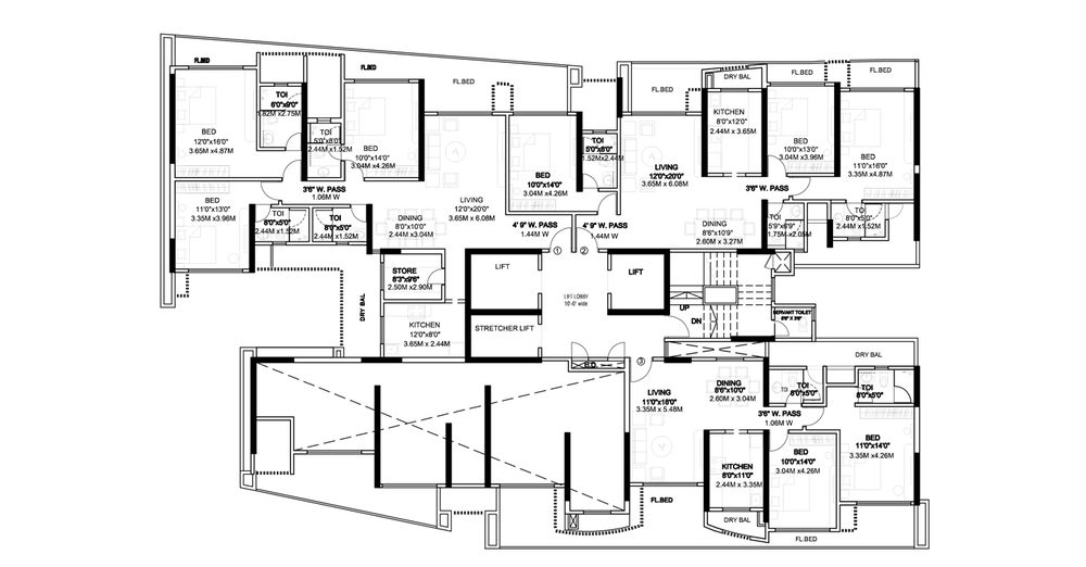 Rustomjee Elita Floor Plan