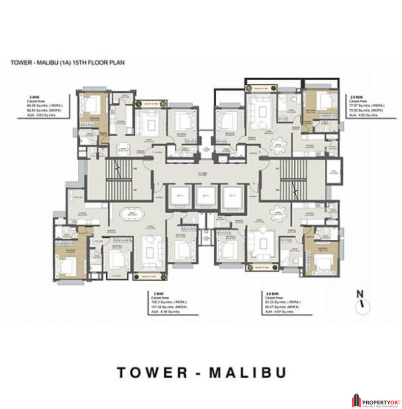 Hubtown Premiere Floor Plan 1