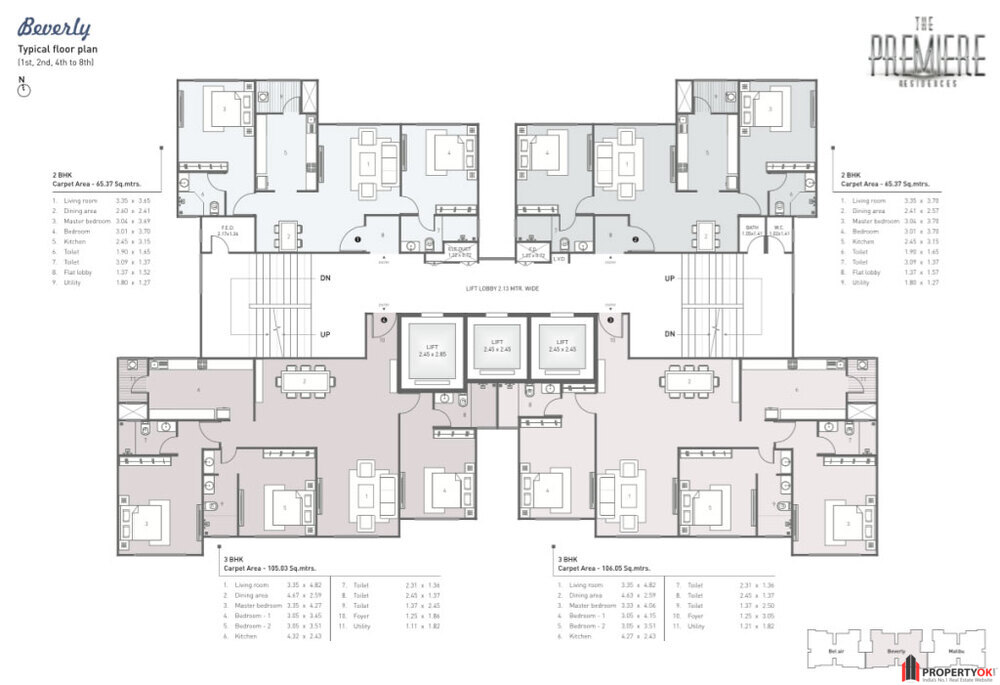 Hubtown Premiere Floor Plan 2