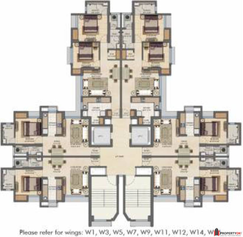 Lodha Amara Floor Plan