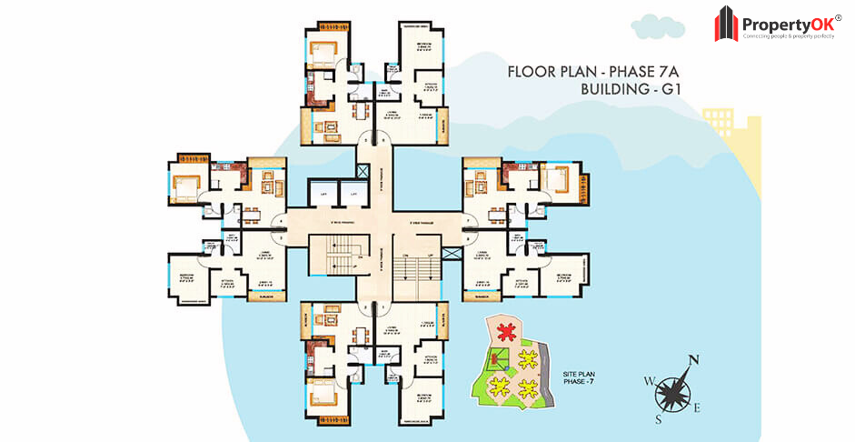 Raunak Unnathi Woods Phase 7 Floor Plan