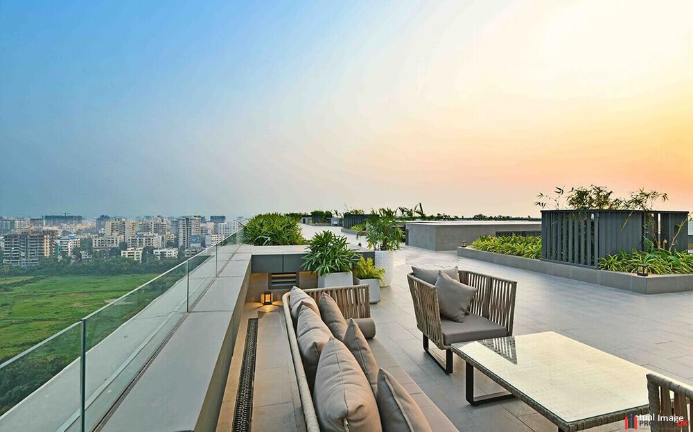 Outside View from Rustomjee Elements
