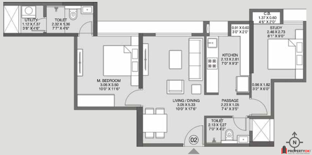 Godrej Nirvaan Floor Plan