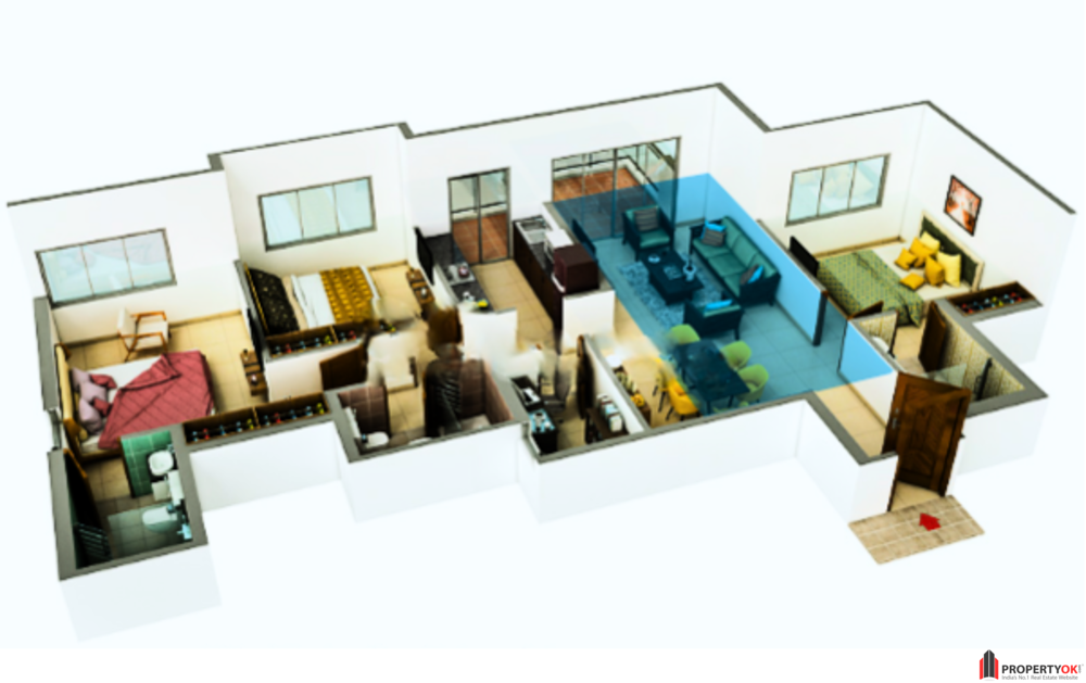 Lodha Bellavista Floor Plan 1