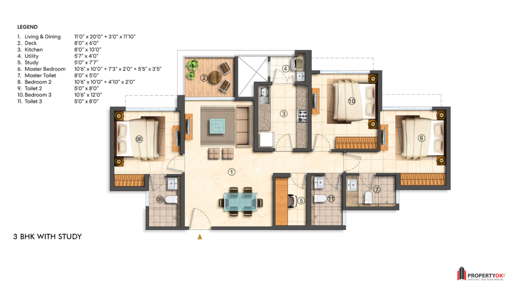 Lodha Bella Vista Floor Plan 2