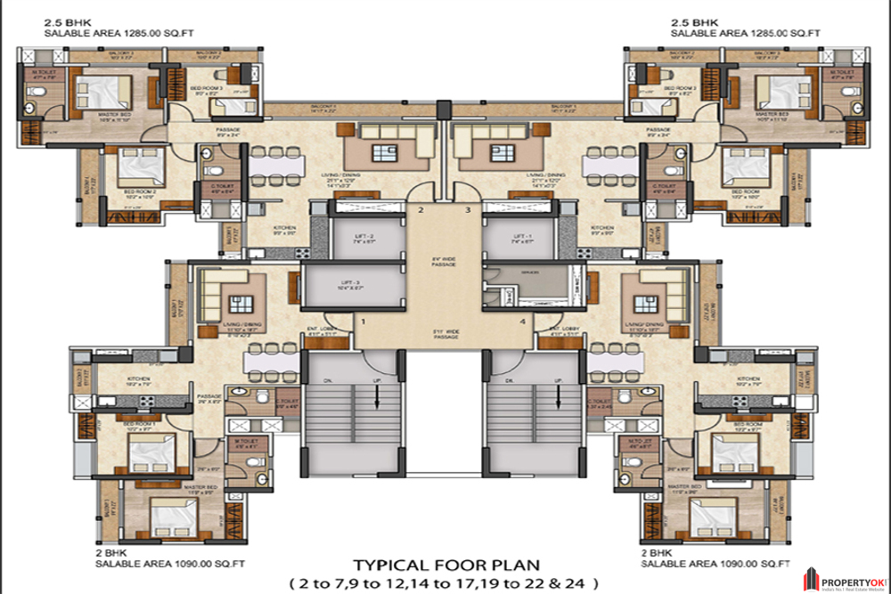 Runwal Conch Floor Plan